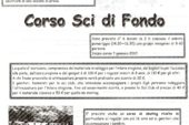 Corsi sci di fondo